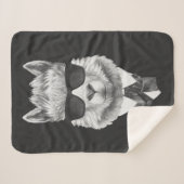 Nobles Lama Sherpadecke (Vorderseite (Horizontal))