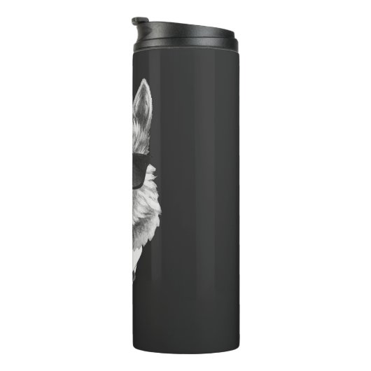 Nobles Lama Thermosbecher (Nach rechts gedreht)