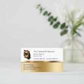 Nobles medizinisches Telehealth Visitenkarte (Stehend Vorderseite)