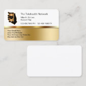 Nobles medizinisches Telehealth Visitenkarte (Vorne/Hinten)