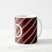 Nobles Monogramm Kaffeetasse (VorderseiteRechts)