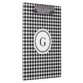 Nobles Schwarz-weißes Klemmbrett (Rechts)