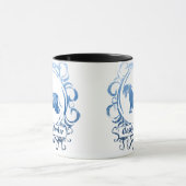 Nobles verwittertes Cesky Terrier Tasse (Zentrum)