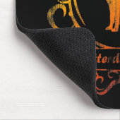Nobles verwittertes Patterdale Terrier Mousepad (Ecke)