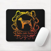 Nobles verwittertes Patterdale Terrier Mousepad (Mit Mouse)