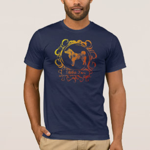 Nobles verwittertes Shiba Inu T-Shirt