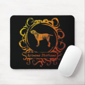 Nobles verwittertes Spinone Italiano Mousepad (Mit Mouse)