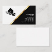 Nobles wirkliches LuxusAnwesen Visitenkarte (Vorne/Hinten)