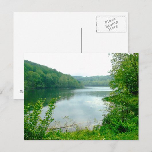 Noblet Lake Postkarte (Vorne/Hinten)