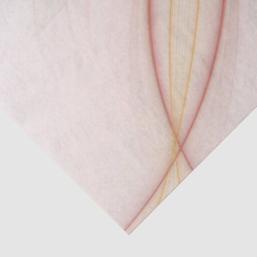 Nobly Copper And Gold Abstract Modern Fractal Art Seidenpapier (Detail)