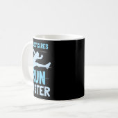 Nobody Cares Run Faster Team Sayings Motivation Cu Kaffeetasse (Vorderseite Links)