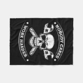 Nobody Cares Work Entrepreneur Harder Motivation J Fleecedecke (Vorderseite (Horizontal))