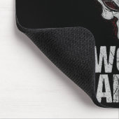 Nobody Cares Work Harder Workout Gym Motivation Gi Mousepad (Ecke)