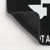 Nobody Gets Away With Messing With Texas # Mousepad (Ecke)