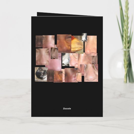 NOBODY NOSE KARTE (Rückseite)