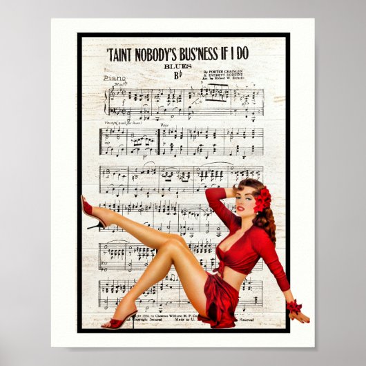 Nobody’s Business if I Do Poster (Vorne)