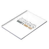 Nobody's Purr-fect Notebook (6.5" x 8.75") Notizblock (Linke Seite)