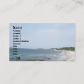 Nobska Beach Business Card Visitenkarte (Vorderseite)