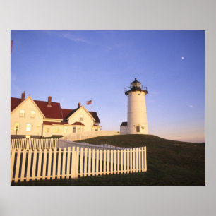 Nobska Leuchtturm, Woods Hole, Massachusetts Poster