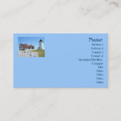 Nobska Lighthouse Business Card Visitenkarte (Vorderseite)