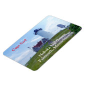 Nobska Lighthouse Cape Cod MA Magnet (Linke Seite)
