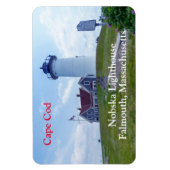 Nobska Lighthouse Cape Cod MA Magnet (Vertikal)