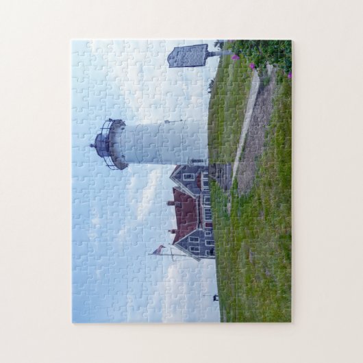 Nobska Lighthouse Cape Cod MA Puzzle (Vertikal)