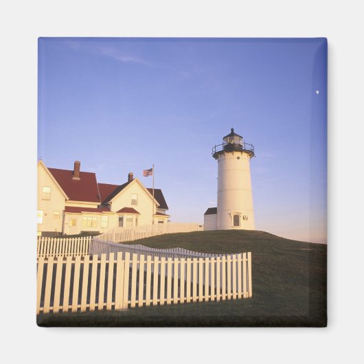 Nobska Lighthouse, Wald Hole, Massachusetts Magnet (Vorne)