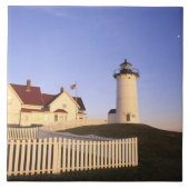 Nobska Lighthouse, Woods Hole, Massachusetts Fliese (Vorderseite)
