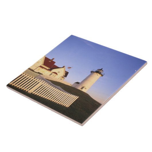 Nobska Lighthouse, Woods Hole, Massachusetts Fliese (Seite)