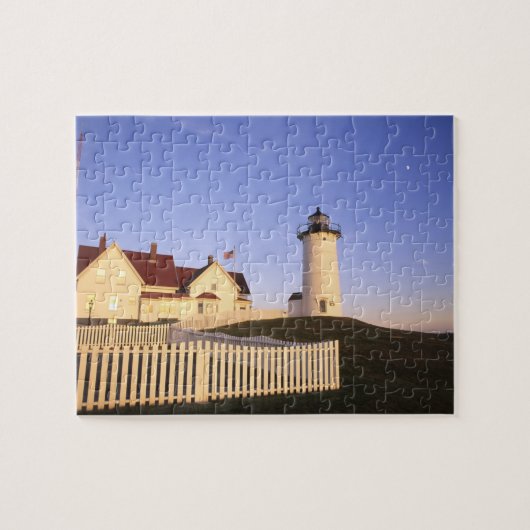 Nobska Lighthouse, Woods Hole, Massachusetts Puzzle (Horizontal)