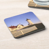 Nobska Lighthouse, Woods Hole, Massachusetts Untersetzer (Linke Seite)