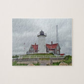 Nobska Point Lighthouse Cape Cod Puzzle (Horizontal)