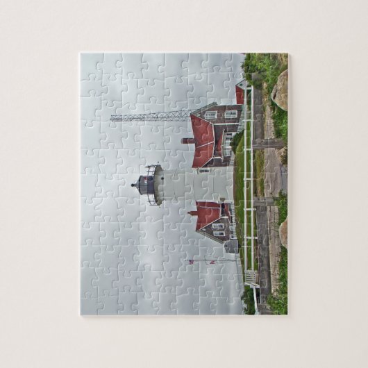 Nobska Point Lighthouse Cape Cod Puzzle (Vertikal)