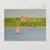 Nobska Point Lighthouse II Postkarte (Vorderseite)