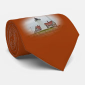 Nobska Point Lighthouse Krawatte (Gerollt)