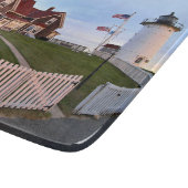 Nobska Point Lighthouse Massachusett Cutting Board Schneidebrett (Ecke)