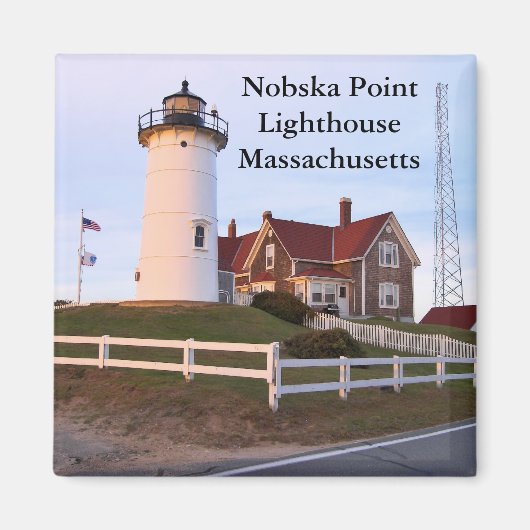 Nobska Point Lighthouse, Massachusetts Magnet (Vorne)