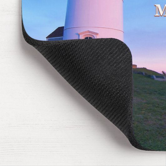 Nobska Point Lighthouse, Massachusetts Mousepad (Ecke)
