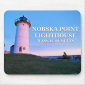 Nobska Point Lighthouse, Massachusetts Mousepad (Vorne)