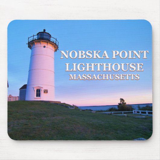 Nobska Point Lighthouse, Massachusetts Mousepad (Vorne)