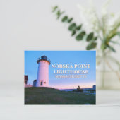 Nobska Point Lighthouse, Massachusetts Postcard Postkarte (Stehend Vorderseite)