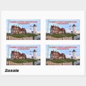 Nobska Point Lighthouse, Massachusetts Stickers (Blatt)