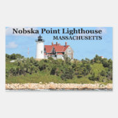 Nobska Point Lighthouse, Massachusetts Stickers (Vorderseite)