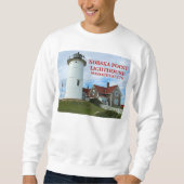 Nobska Point Lighthouse, Massachusetts Sweatshirt (Vorderseite)