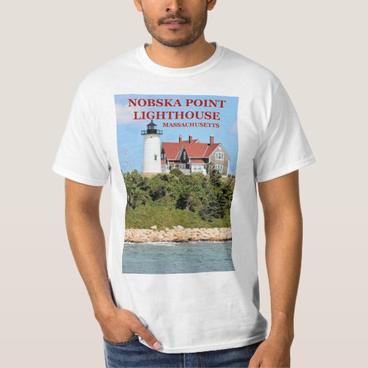 Nobska Point Lighthouse, Massachusetts T - Shirt (Vorderseite)