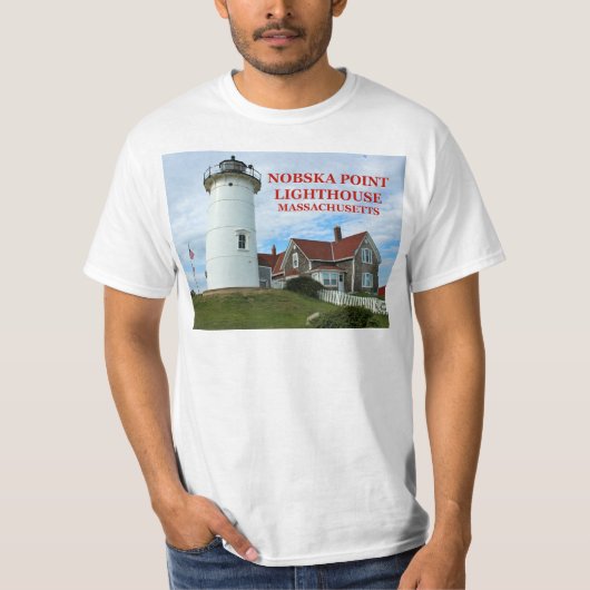 Nobska Point Lighthouse, Massachusetts T - Shirt (Vorderseite)