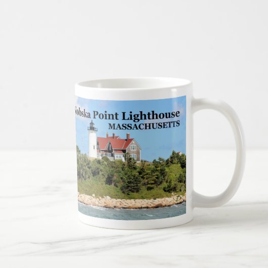 Nobska Point Lighthouse, Massachusetts Tasse (Rechts)