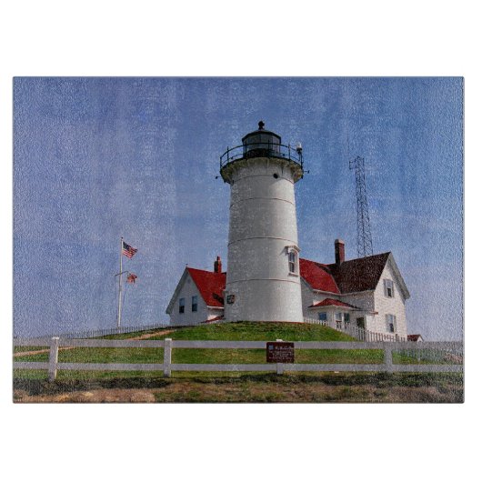 Nobska Point Lighthouse Schneidebrett (Vorderseite)