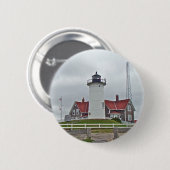 Nobska Point Lighthouse Series Button (Vorne & Hinten)